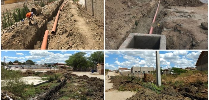 Itatuba investe em saneamento básico e pavimentação no bairro Santo Antônio