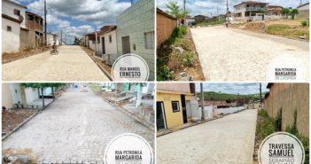 Prefeitura realiza obras de pavimentação no bairro Zuza Martins