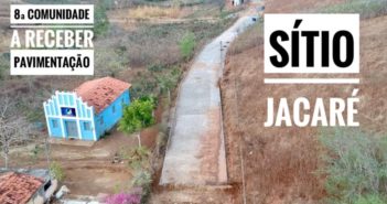 Pavimentação chega ao Sítio Jacaré